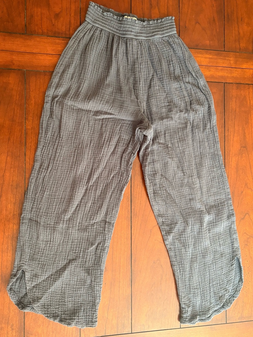 Marine Layer Corinne Gauze Wide Leg Pant - Picture 3 of 9
